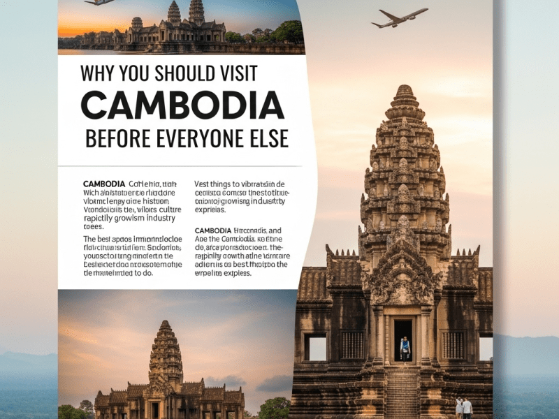 Why You Should Visit Cambodia Before Everyone Else&nbsp;🇰🇭