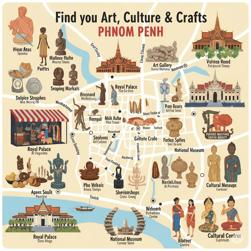 Where to Find Art, Culture & Crafts in Phnom Penh&nbsp;🎨🇰🇭