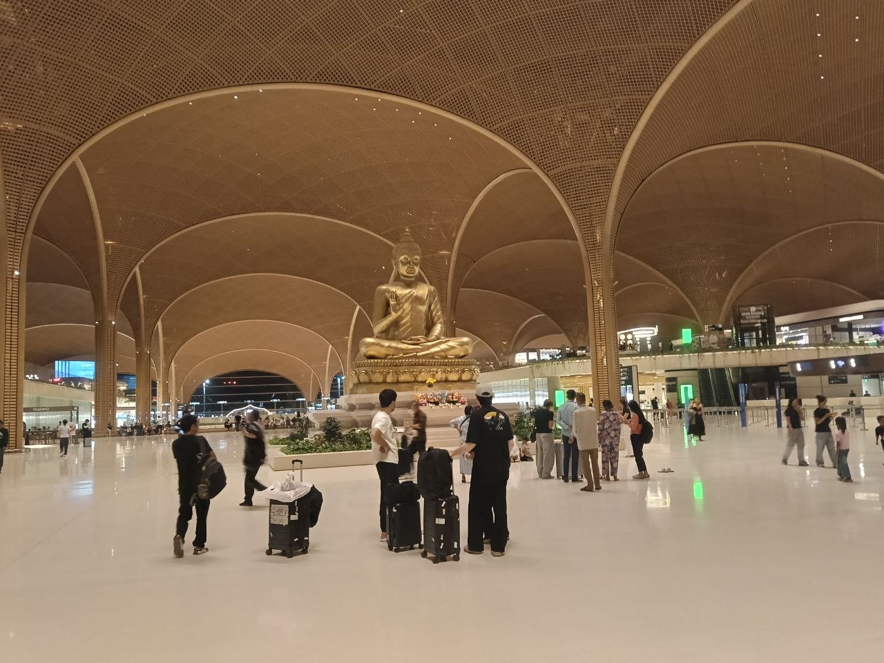 Interior of Techo International Airport in Phnom Penh